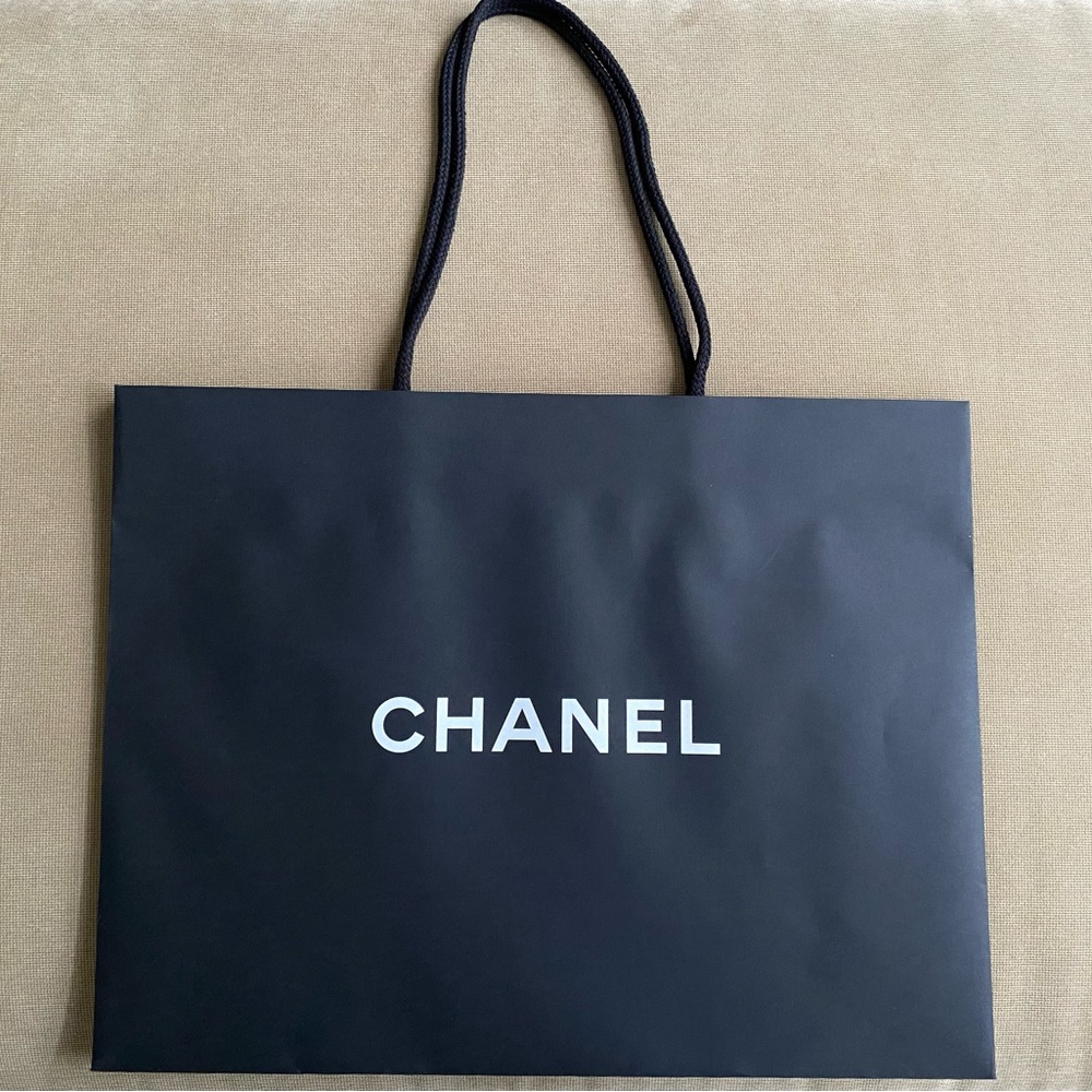 Chanel Paper Shopping Bag